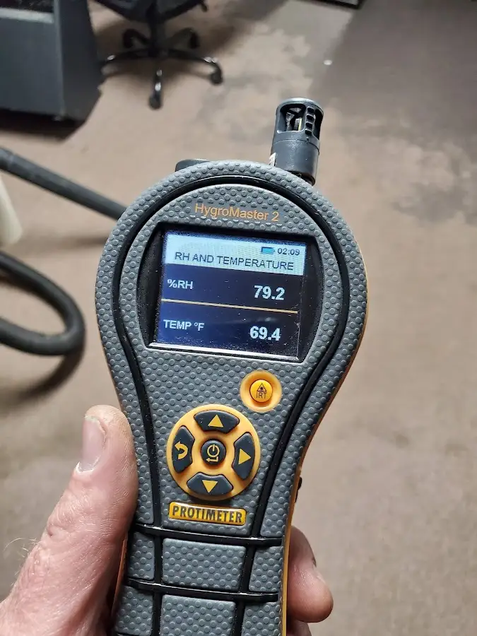 Moisture meter humidity assessment for Fire & Smoke Damage Restoration in Fortuna